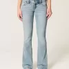 Low-Rise Bootcut Jeans