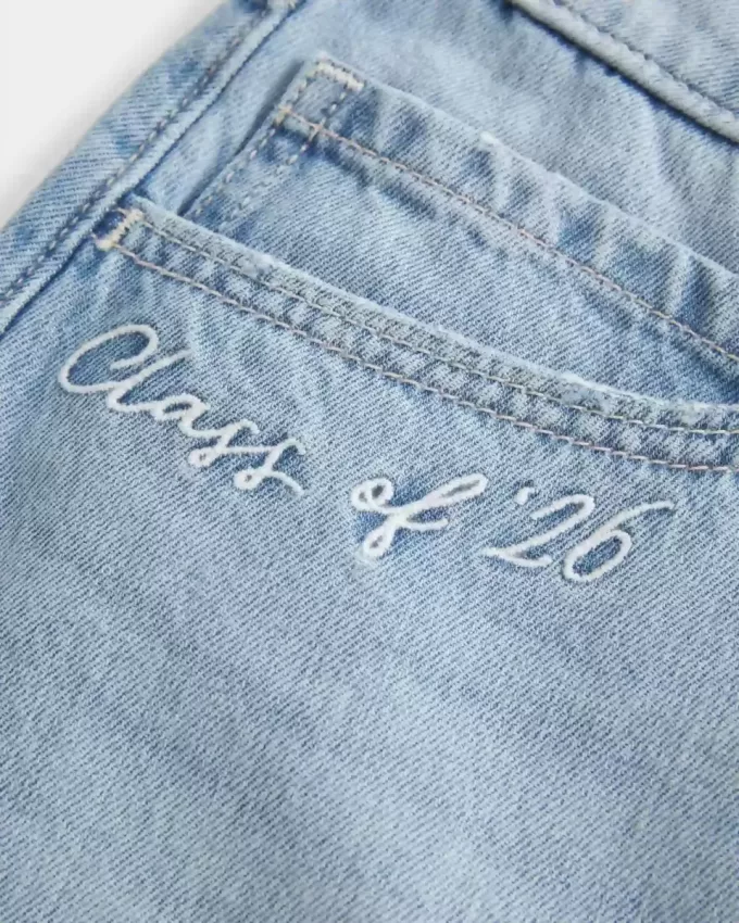 Low-Rise Class of ’26 Denim Mini Skort