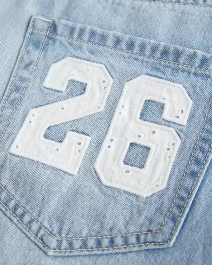 Low-Rise Class of ’26 Denim Mini Skort