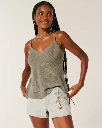 Low-Rise Light Wash Denim Mini Shorts