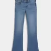 Low-Rise Medium Wash Boot Jeans