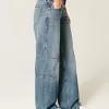 Low-Rise Medium Wash Star Graphic Baggy Jeans Low-Rise Medium Wash Star Graphic Baggy Jeans