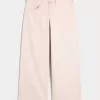 Low-Rise Pink Super Baggy Jeans