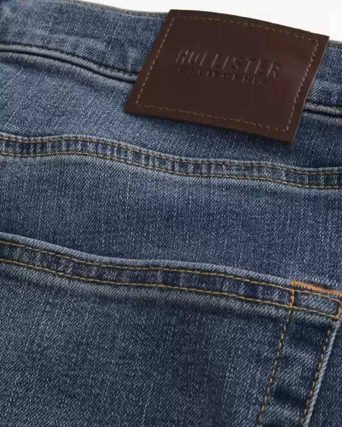 Medium Wash Athletic Skinny Jeans