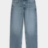 Medium Wash Baggy Jeans