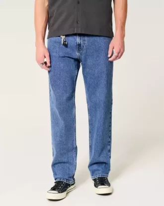 Medium Wash Loose Jeans