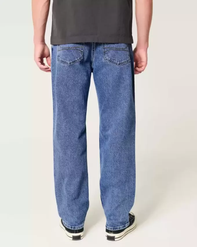 Medium Wash Loose Jeans