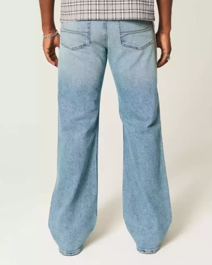 Medium Wash Relaxed Bootcut Jeans