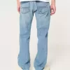 Medium Wash Straight Jeans