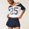 Micro-Pleat Mini Skort