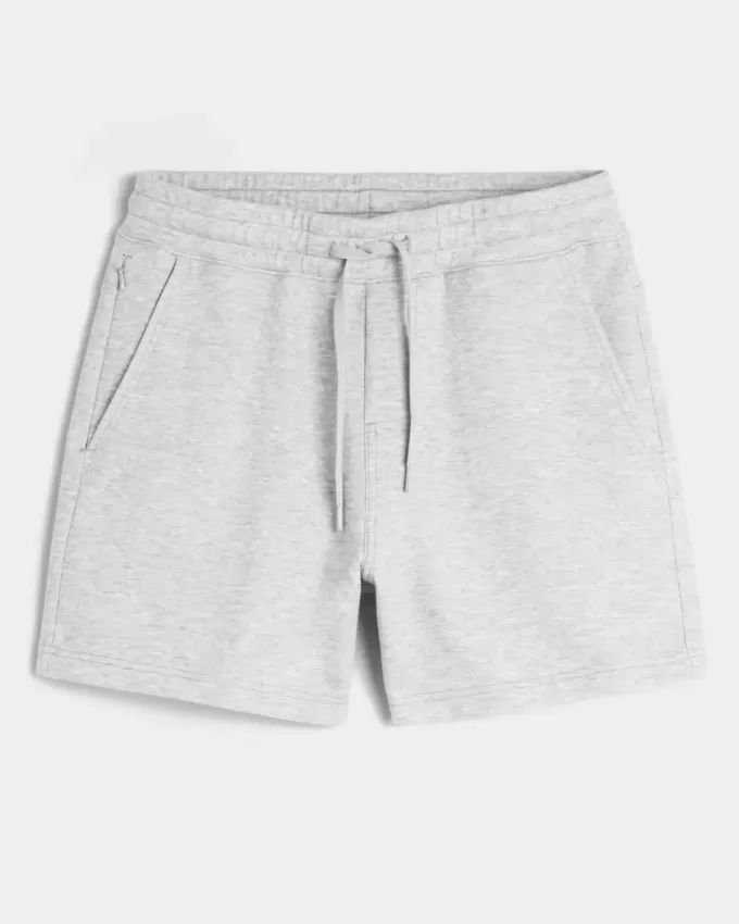 Mid-Thigh Cooling Fleece Shorts