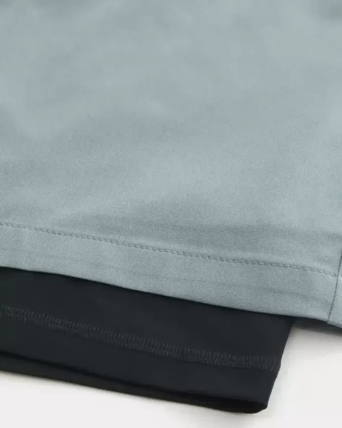 Mid-Thigh Hybrid Active Shorts