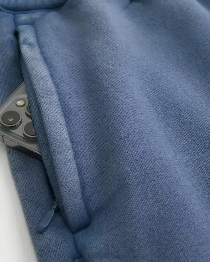 Mid-Thigh Loose Fleece Shorts