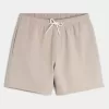 Mid-Thigh Seersucker Volley Swim Trunks