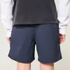 Mid-Thigh Twill Pull-On Shorts
