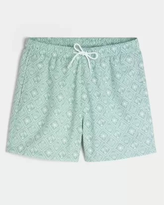Mid-Thigh Volley Swim Trunks
