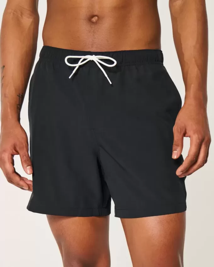 Mid-Thigh Volley Swim Trunks