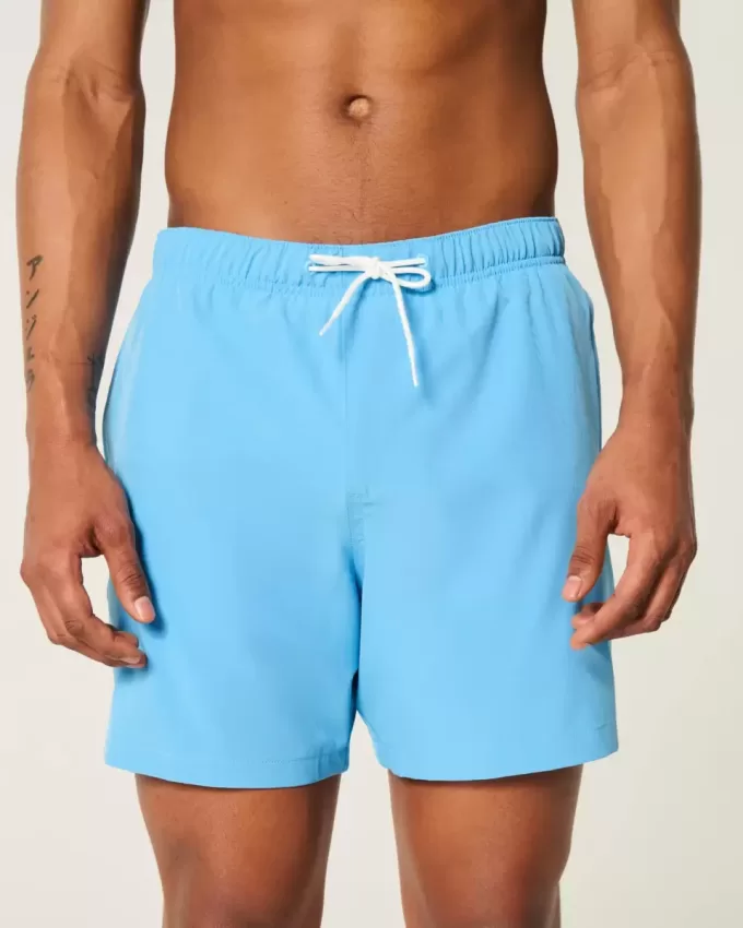 Mid-Thigh Volley Swim Trunks