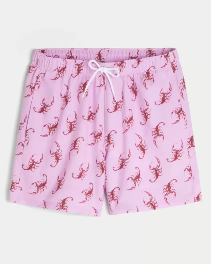 Mid-Thigh Volley Swim Trunks