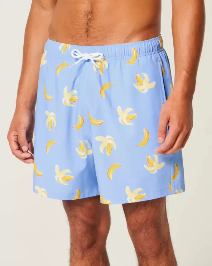Mid-Thigh Volley Swim Trunks