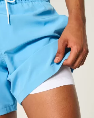 Mid-Thigh Volley Swim Trunks