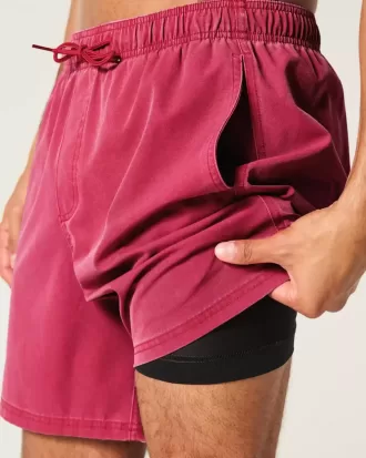 Mid-Thigh Volley Swim Trunks