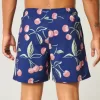 Mid-Thigh Volley Swim Trunks