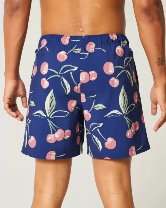 Mid-Thigh Volley Swim Trunks