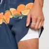 Mid-Thigh Volley Swim Trunks