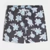 Mid-Thigh Volley Swim Trunks