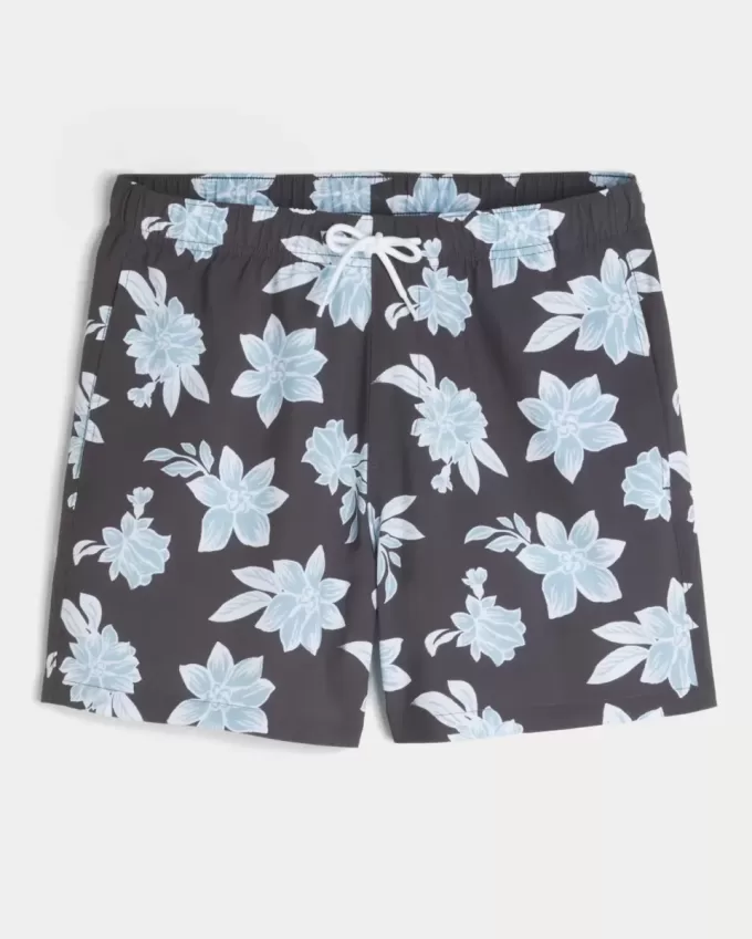 Mid-Thigh Volley Swim Trunks