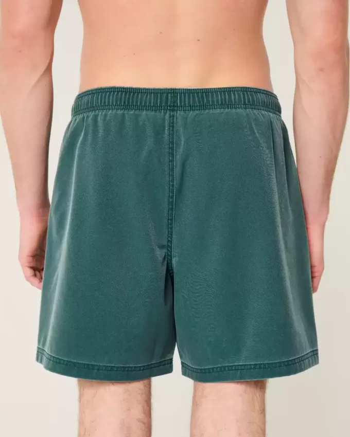 Mid-Thigh Volley Swim Trunks