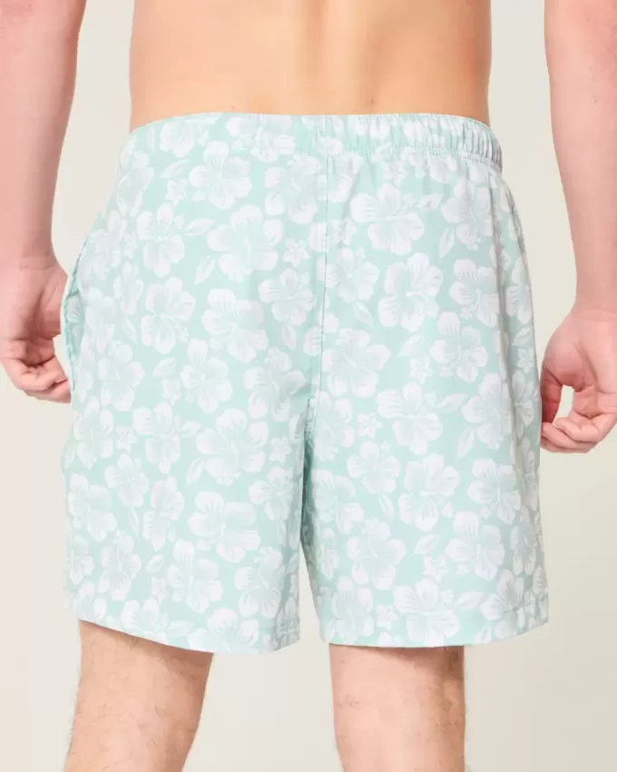 Mid-Thigh Volley Swim Trunks