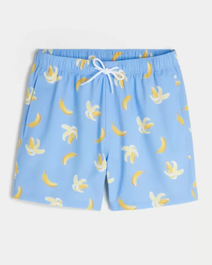 Mid-Thigh Volley Swim Trunks