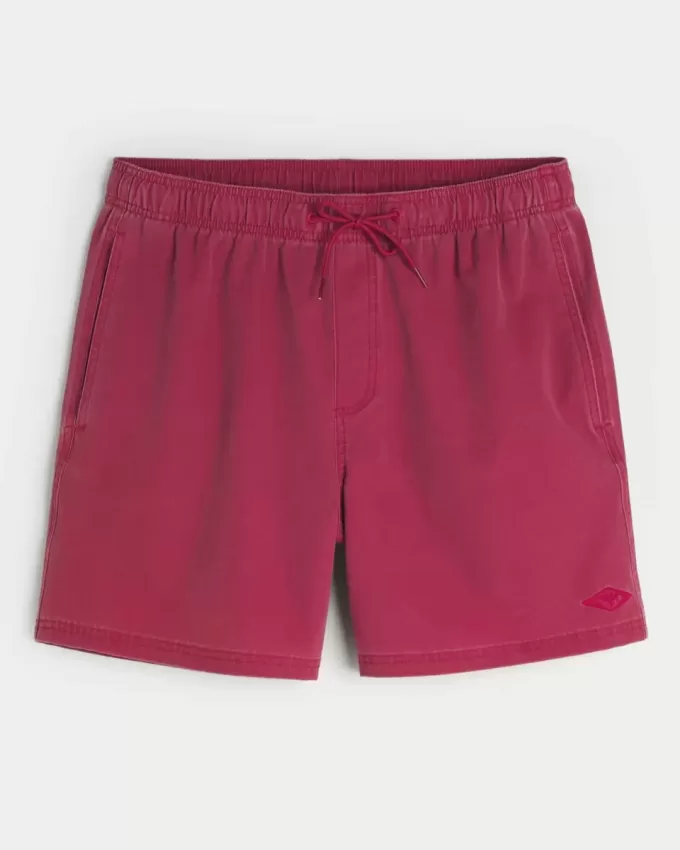Mid-Thigh Volley Swim Trunks