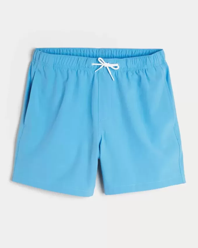 Mid-Thigh Volley Swim Trunks
