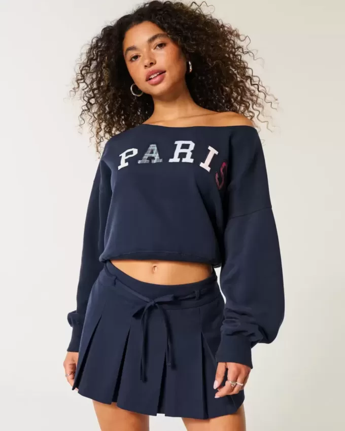 Mini Paris Graphic Sweatshirt