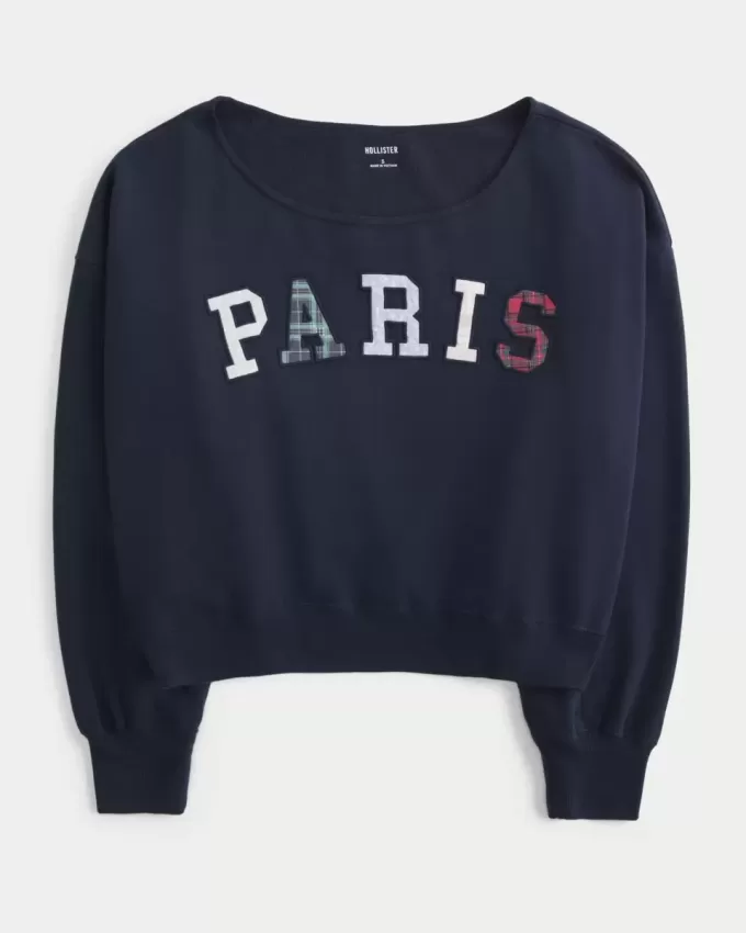 Mini Paris Graphic Sweatshirt