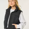 Mini Zip-Up Puffer Vest