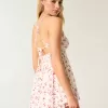 Open-Back Babydoll Romper