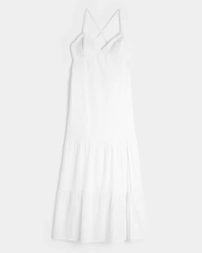 Open Back Maxi Dress