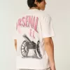 Oversized Arsenal Graphic Tee