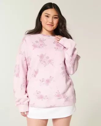 Oversized Back Bow Sweatshirt