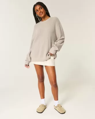 Oversized Crew Sweater