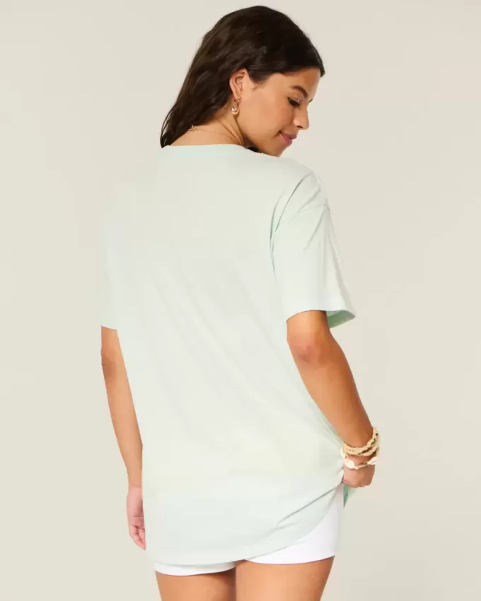 Oversized Fish Graphic Tee