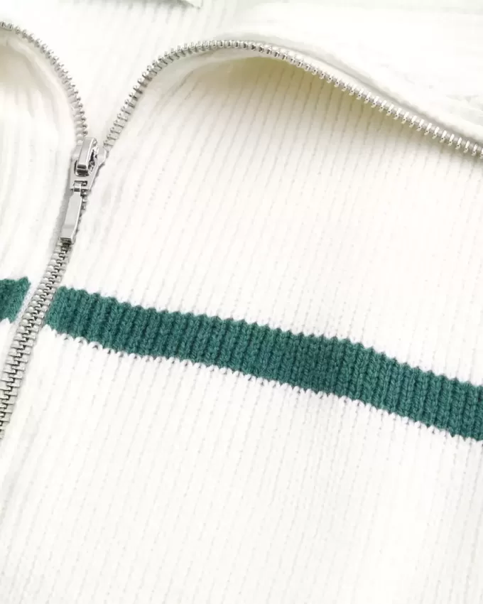 Oversized Half-Zip Sweater