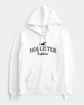 Oversized Logo Graphic Hoodie