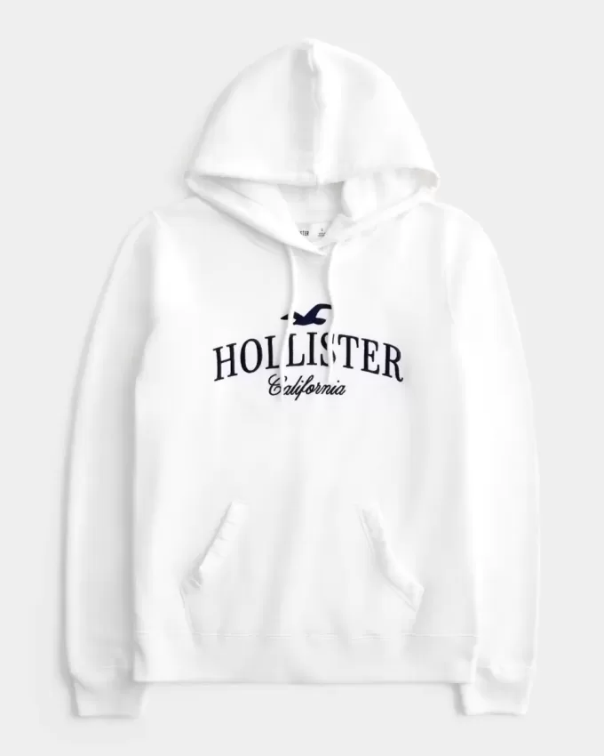 Oversized Logo Graphic Hoodie