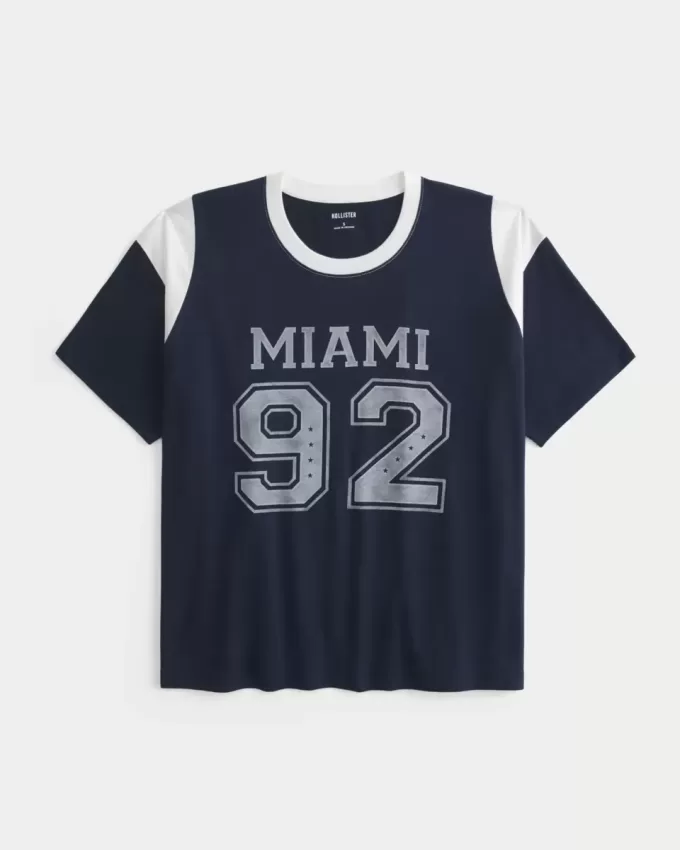 Oversized Miami Graphic Tee
