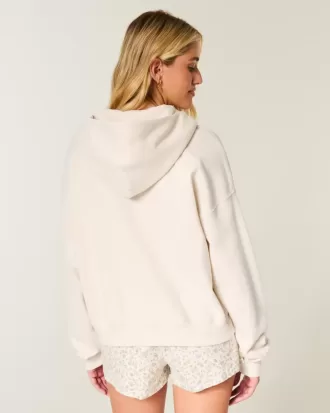 Oversized Zip-Up Hoodie